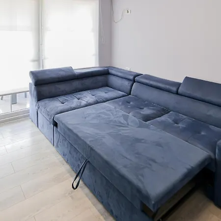 Promenade Sea View Appt. Q. Size Bed & Sofa W/bed Lägenhet Vlorë